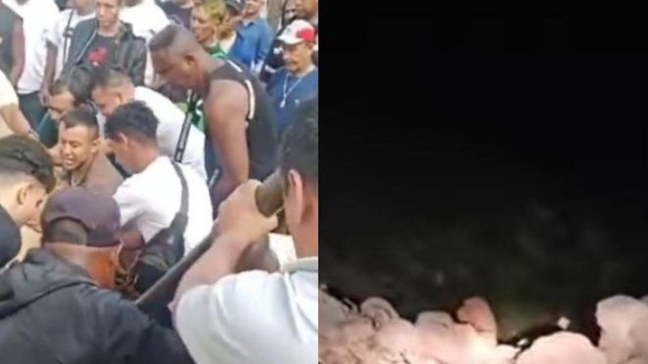 La misma comunidad fue la encargada de atender esta emergencia, causada por el derrumbe de grandes proporciones registrado sobre el sector de Mojarras.