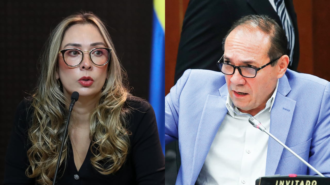 Katherine Miranda y Antonio Sanguino.