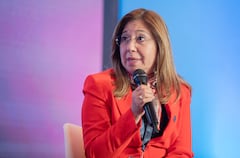 La senadora Norma Hurtado participó en la Plenaria del Círculo de Mujeres Semana Dinero, marzo 2026.