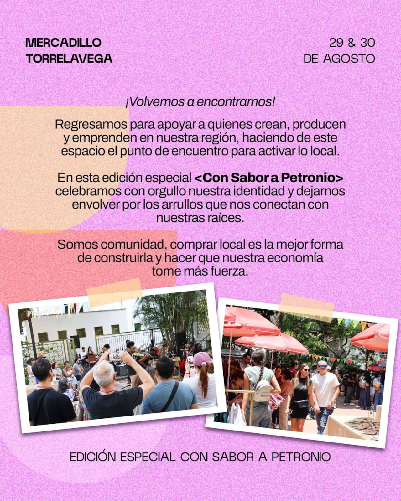 El Mercadillo tendrá una temática del Festival Petronio Álvarez.