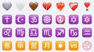 El emoji de corazón con un punto debajo tiene significados relacionados con el amor y también con la salud.