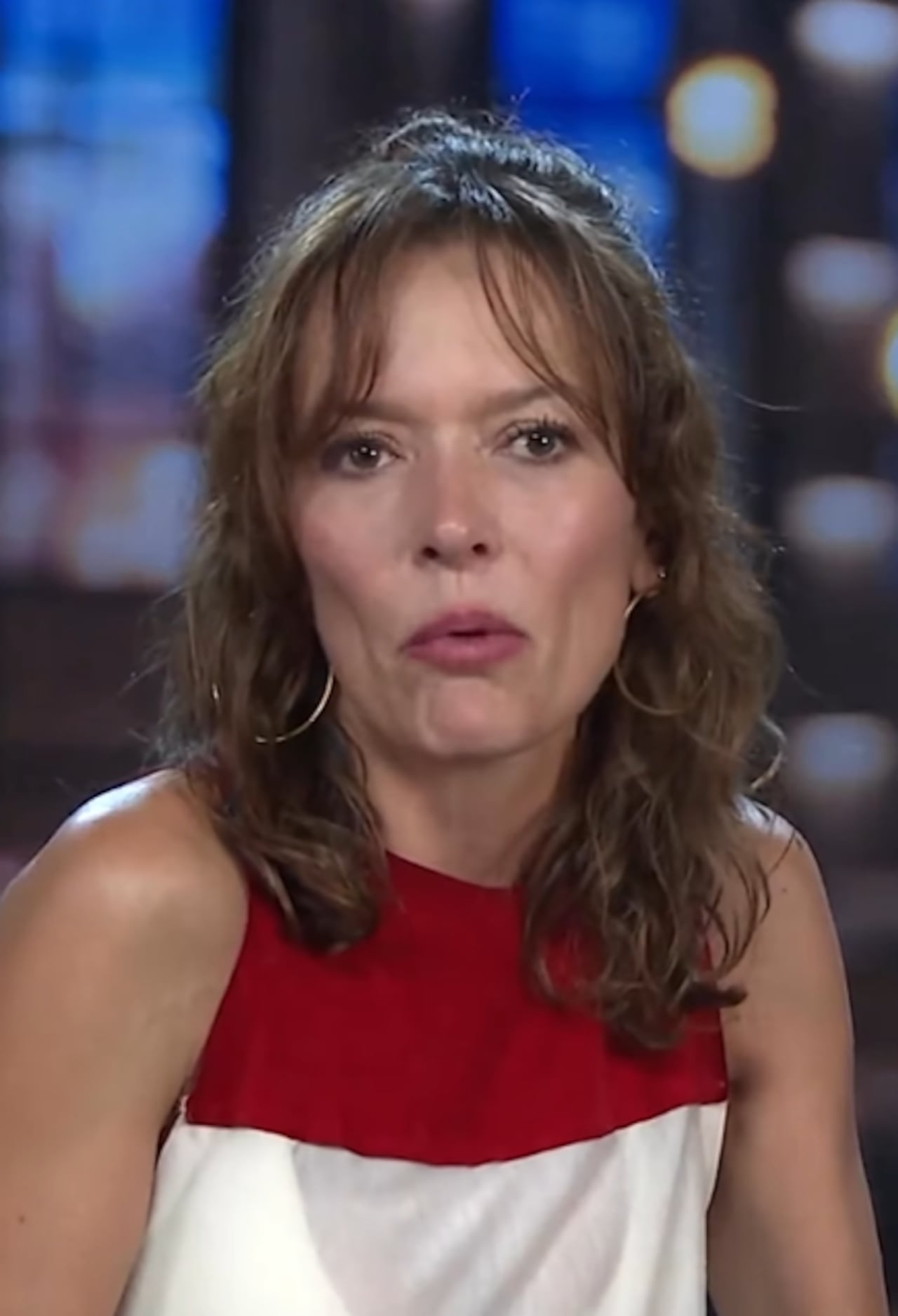 Carolina Acevedo no le gustó la decisión de Martha de ponerle delantal negro.