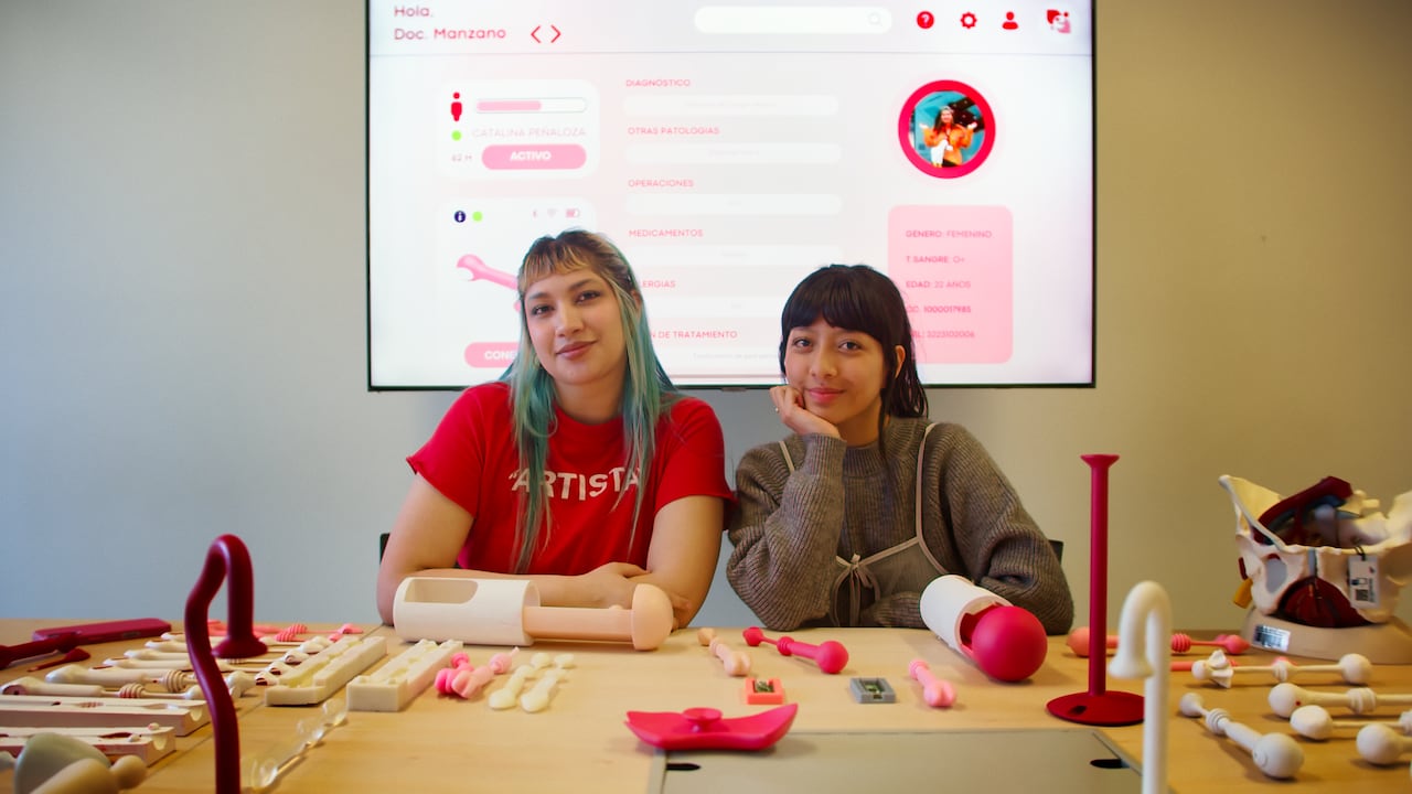 Catalina Peñaloza y Eliana Manzano, crearon EVVA, para mejorar la experiencia de rehabilitación de las mujeres que enfrentan trastornos del suelo pélvico..