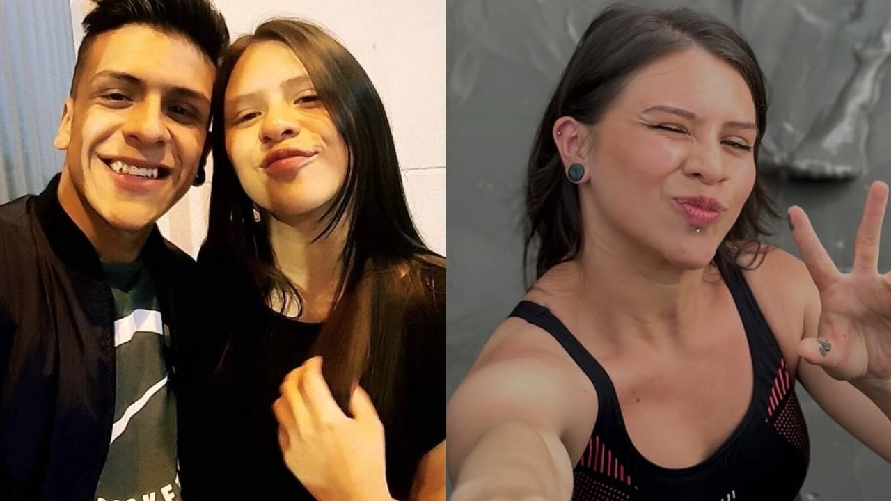 Dilan Cruz y su hermana Mayerli Cruz.