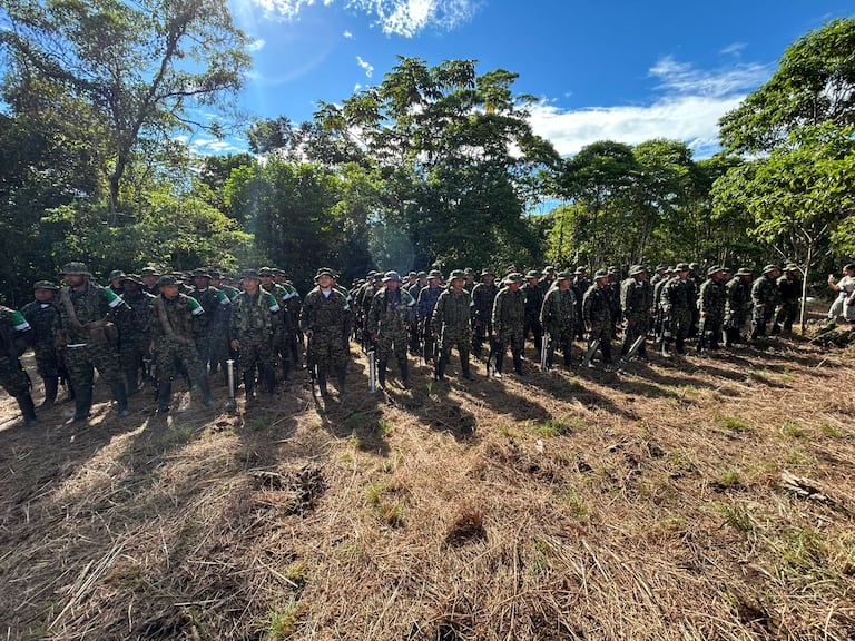 Tal como estaba programado, este evento histórico de procesos de paz en el país inició en el Valle del Guamuez después de las 3:00 de la tarde de este jueves 18 de junio del 2026.
