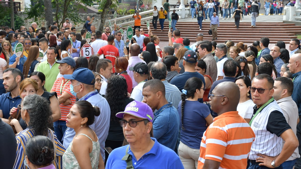Simulacro de evacuación Cali