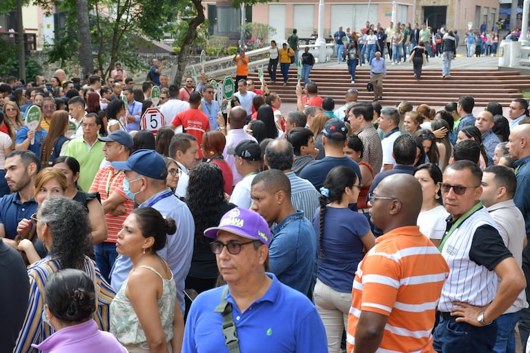 Simulacro de evacuación Cali