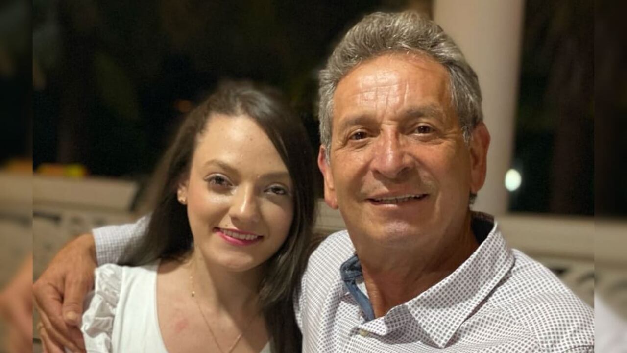 Daniela, la nieta de Darío Gómez. Facebook Darío Gómez