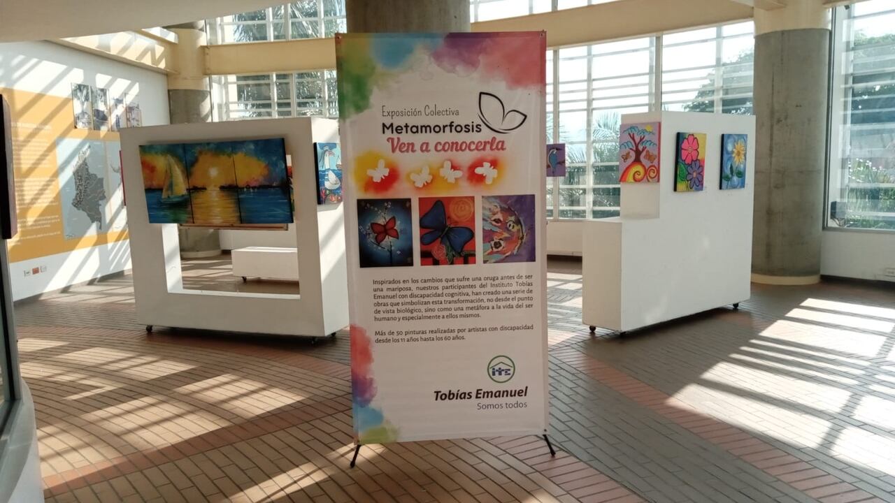 Es la primera vez que una exposición colectiva de artistas neurodiversos recorre los espacios de la capital del Valle durante varios meses, marcando un hito para la inclusión artística en la ciudad, además del crecimiento cultural.