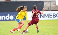 Colombia Femenina vs. Venezuela, por la Fase Final de la CONMEBOL Sub-17 2026, en el Estadio Ameliano, Villeta, Paraguay.