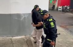 Gracias al apoyo de las 718 cámaras de seguridad, fue plenamente identificada, capturada y enviada a la cárcel alias Aretes, confirmó la Policía.