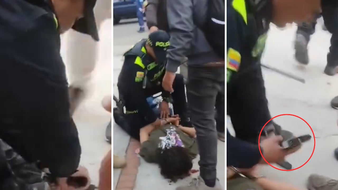 Estas imágenes muestran lo ocurrido.