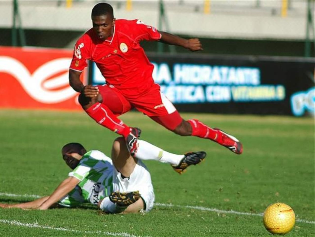 Édison Toloza en su paso por América de Cali.