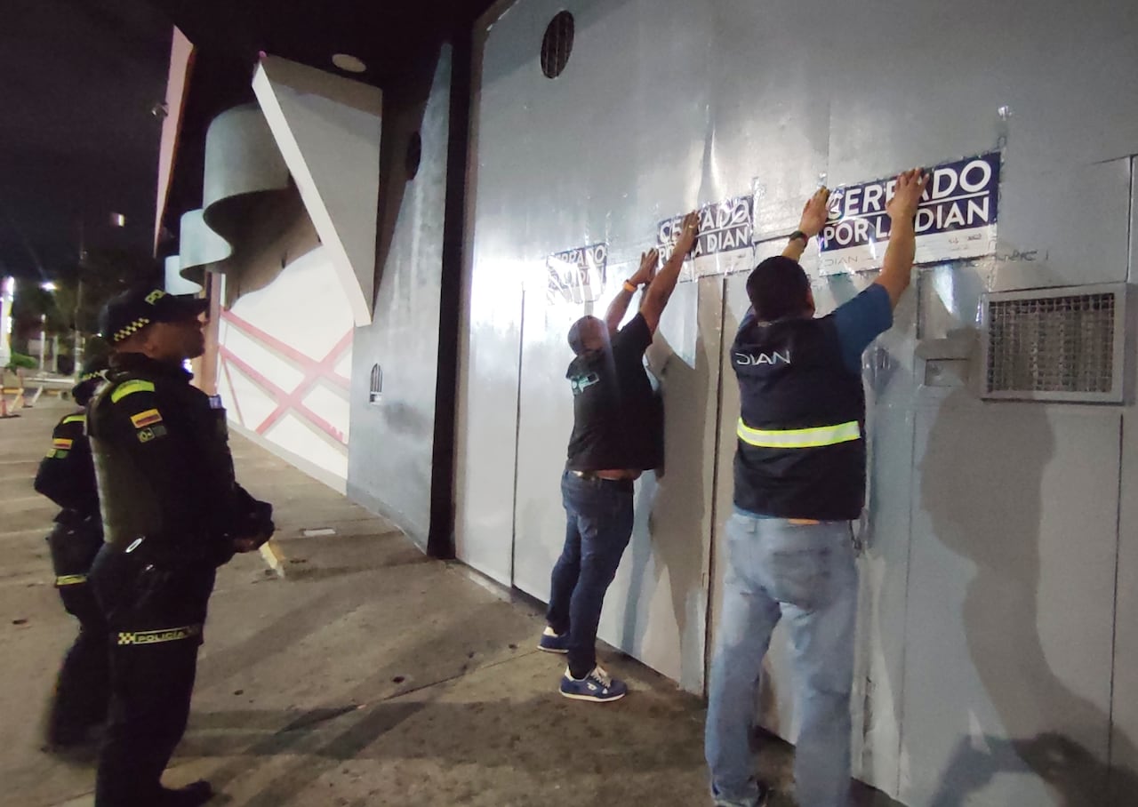 La DIAN selló por tres días la discoteca La Comadre