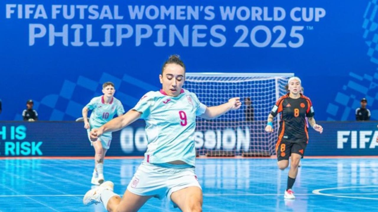 España vs. Colombia, segunda fecha del Mundial Femenino Futsal