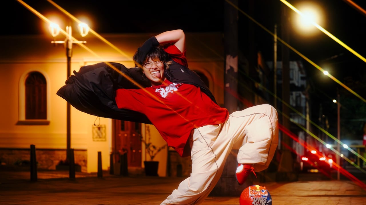 Sharay Posada, ganadora de la Final Nacional de Red Bull Dance Your Style Colombia 2026, en Bogotá, el 06 de junio de 2026.
Cortesía de Red Bull Content Pool.