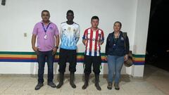 Liberan a los soldados profesionales Ángel Humberto González y Edgar Mina Carabalí