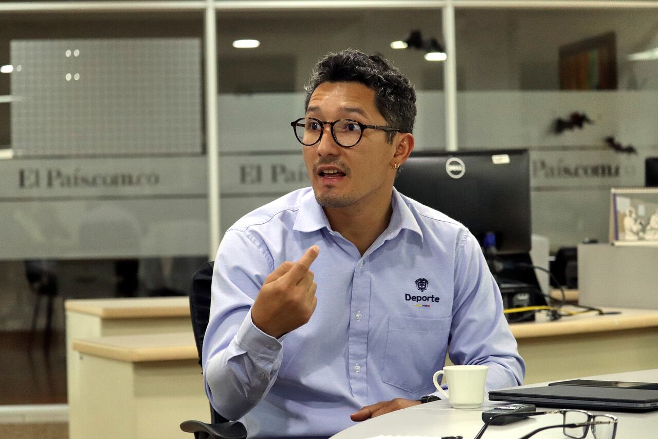 Diego Vásquez director técnico de los Juegos Nacionales Intercolegiados .