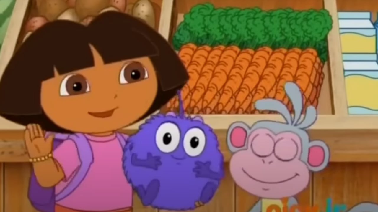 La pequeña Dora tenía varios amigos a los que ayudaba en misiones y enigmas.