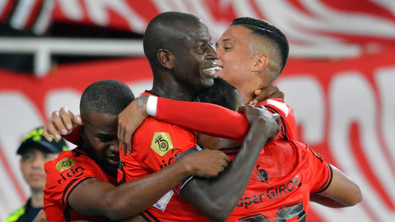 Imagen del partido entre América de Cali y Deportivo Cali por la fecha 10 del segundo semestre de la Liga colombiana 2023.