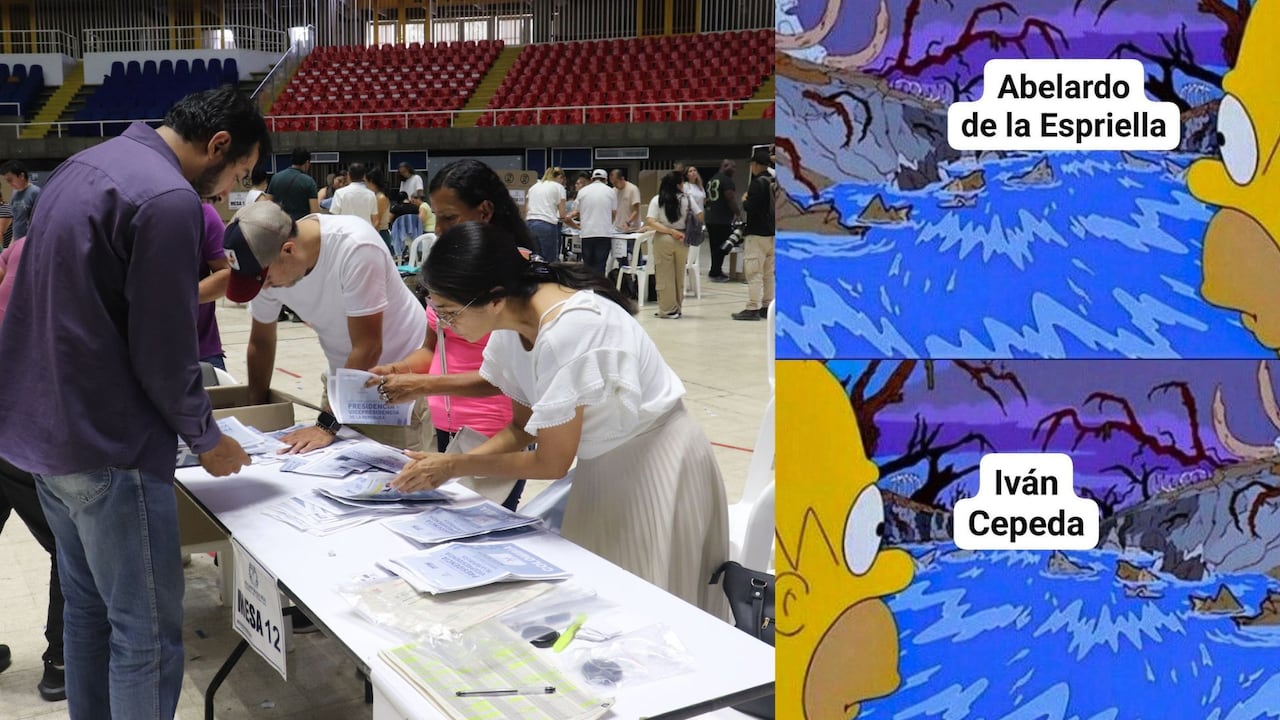 Algunos de los memes que dejó la jornada electoral de este domingo.