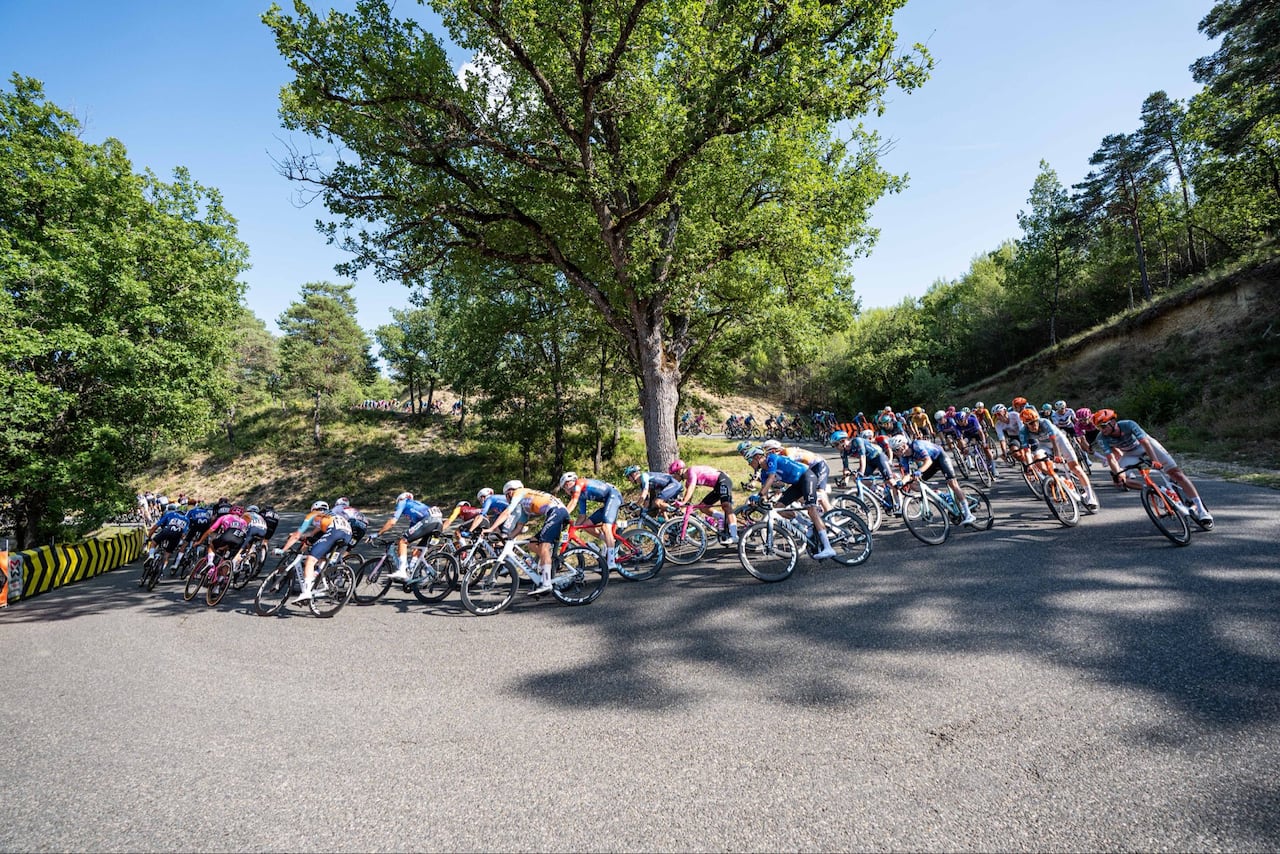 Momento de la etapa 2 de la Vuelta a España 2026.