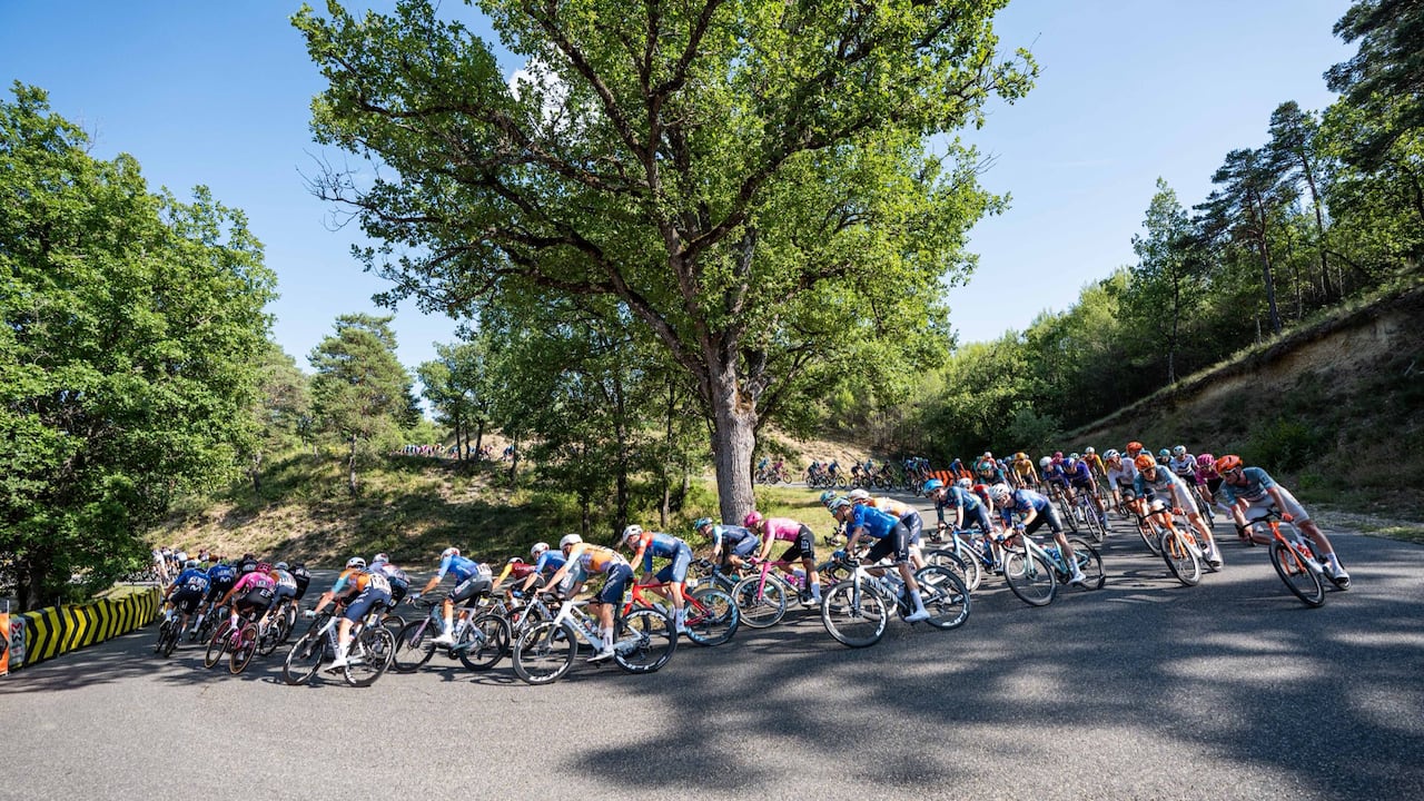 Momento de la etapa 2 de la Vuelta a España 2026.