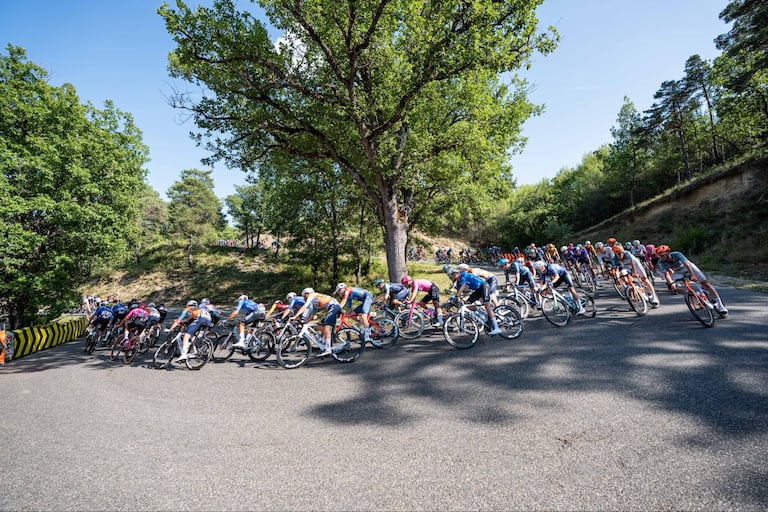 Momento de la etapa 2 de la Vuelta a España 2026.
