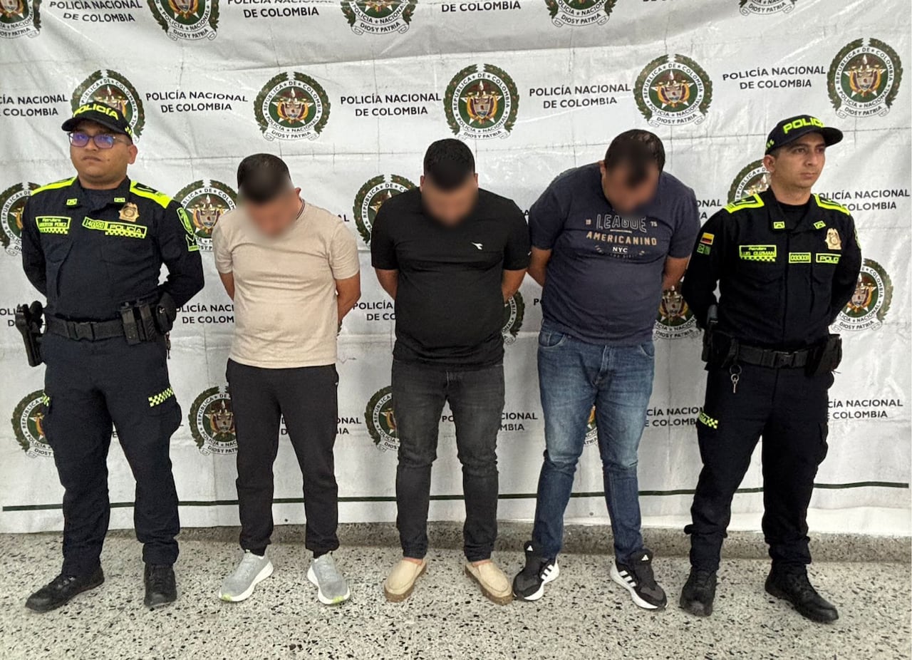 Los detenidos además de traficar armas también participaban en el narcotráfico.