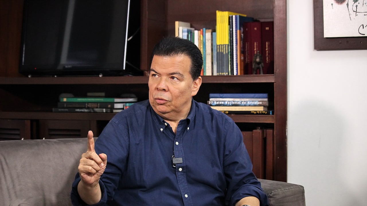 Roberto Ortiz conocido como el Chontico, empresario del chance, candidato a la alcaldía de Cali.