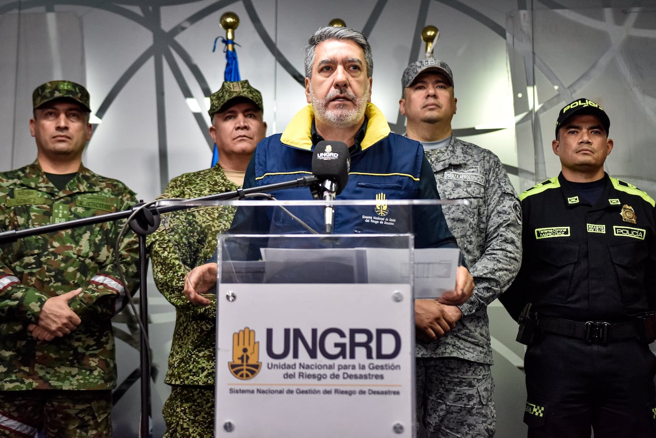 Santiago Tamayo, director de la Unidad Nacional para la Gestión del Riesgo de Desastres UNGRD