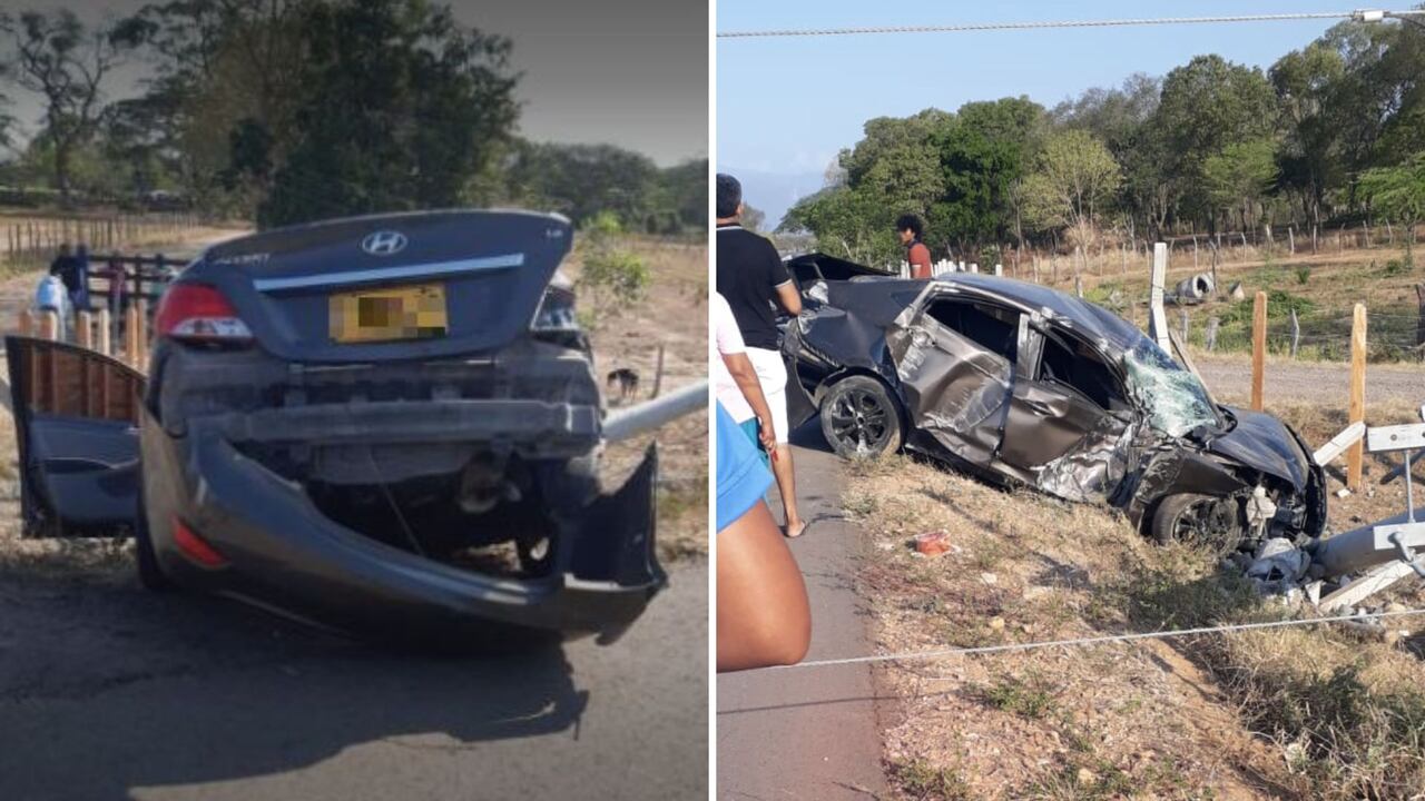 periodista accidente tránsito