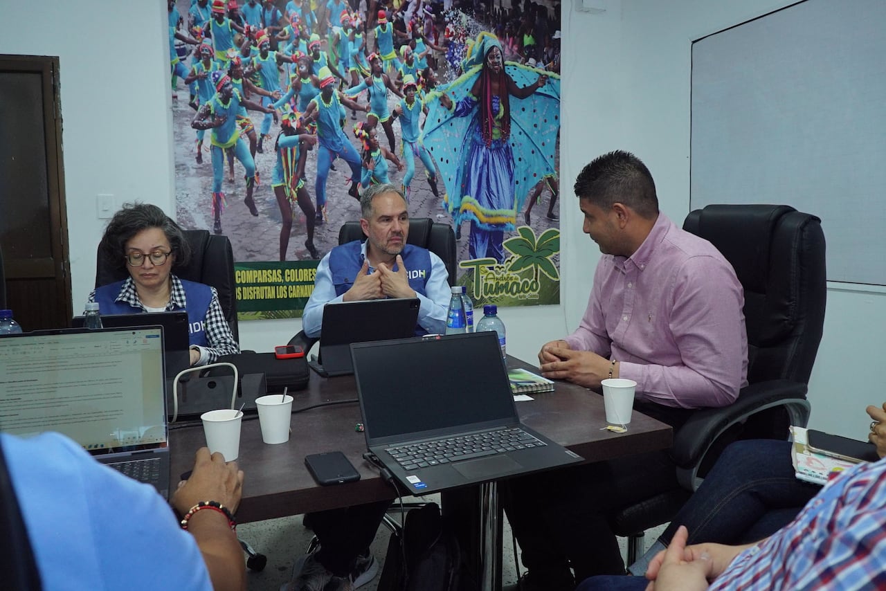 Visita In loco de la CIDH en Tumaco, Nariño.