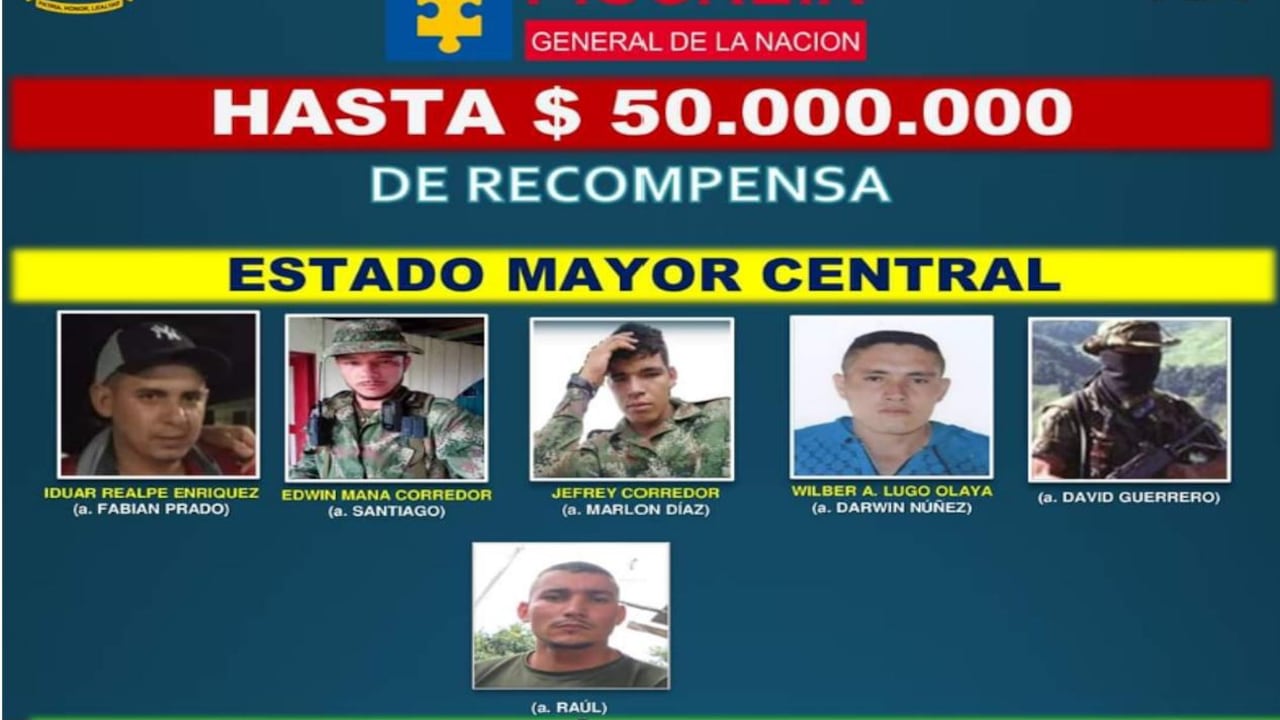 Los extorsionistas más buscados