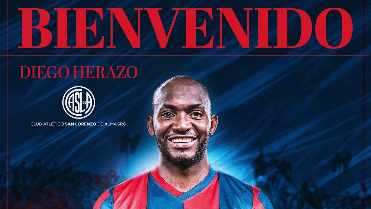 Diego Herazo fue presentado en San Lorenzo