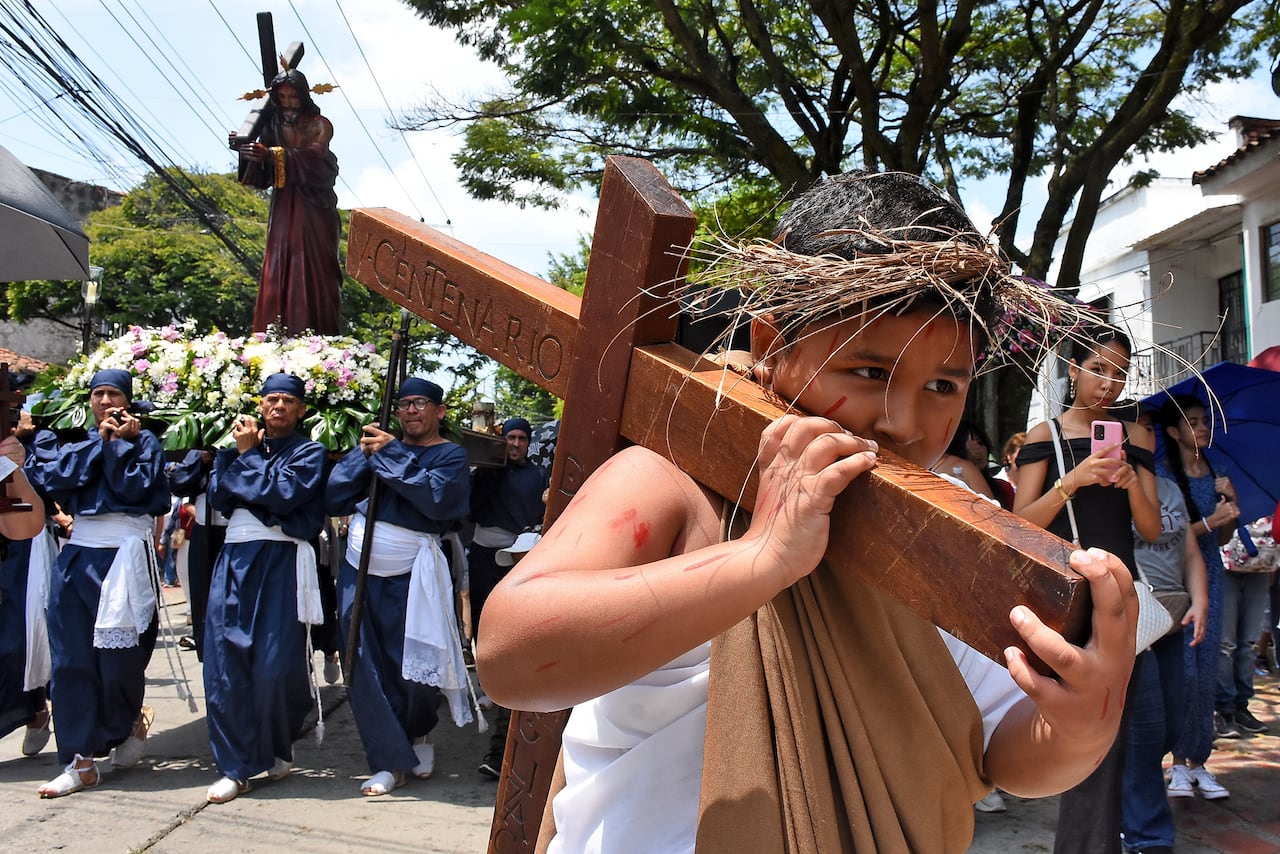 Santo Viacrucis Iglesia El Templete.
