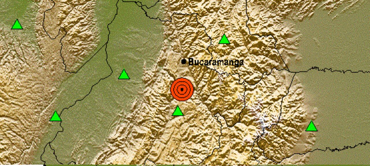 Durante la madrugada se registró un temblor de magnitud 3,8 con epicentro en Los Santos.