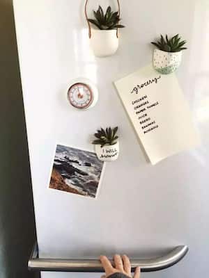 Los imanes pueden dañar el sistema de la nevera