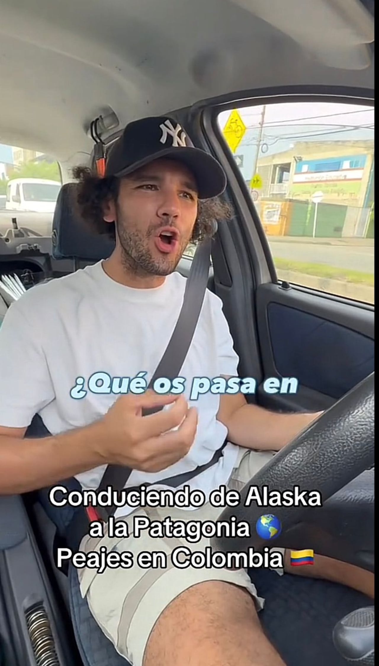 Fabio Belnome habló sobre su experiencia de viaje en Colombia.