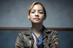 Natalia Reyes es La Mona, rol basado en Clara Helena Enciso, única guerrillera sobreviviente del M-19, en la toma al Palacio de Justicia.