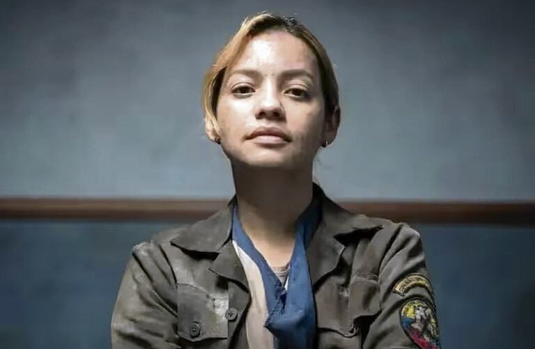 Natalia Reyes es La Mona, rol basado en Clara Helena Enciso, única guerrillera sobreviviente del M-19, en la toma al Palacio de Justicia.