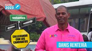 Danis Rentería es el candidato del Pacto Histórico a la Alcaldía de Cali.