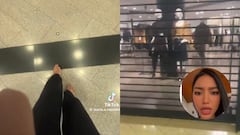 Mujer denuncia que en Zara le quitaron los zapatos.