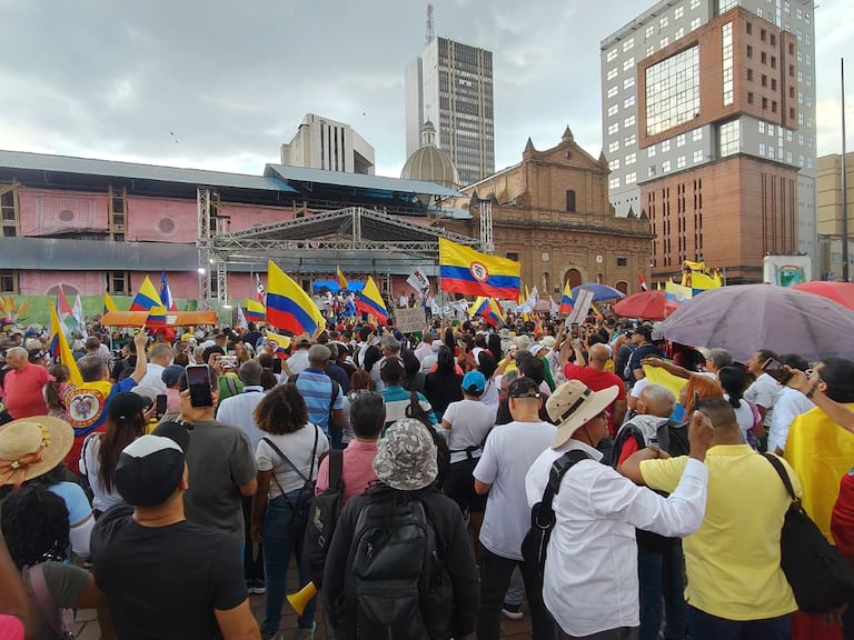 Marchas en Cali por el Salario Mínimo Vital