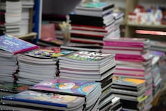 En Colombia se producen 120 millones de cuadernos, de los cuales 90 millones pertenece a la categoría de cuaderno económico (cosido de 100 hojas)