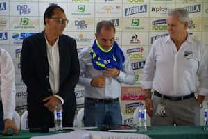 Presentación de Jaime De La Pava como técnico del Deportivo Cali.