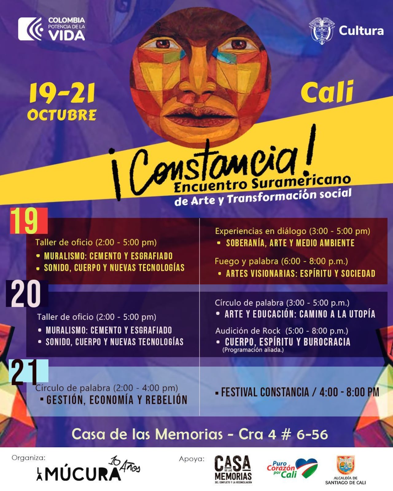 Encuentro suramericano de arte y transformación social