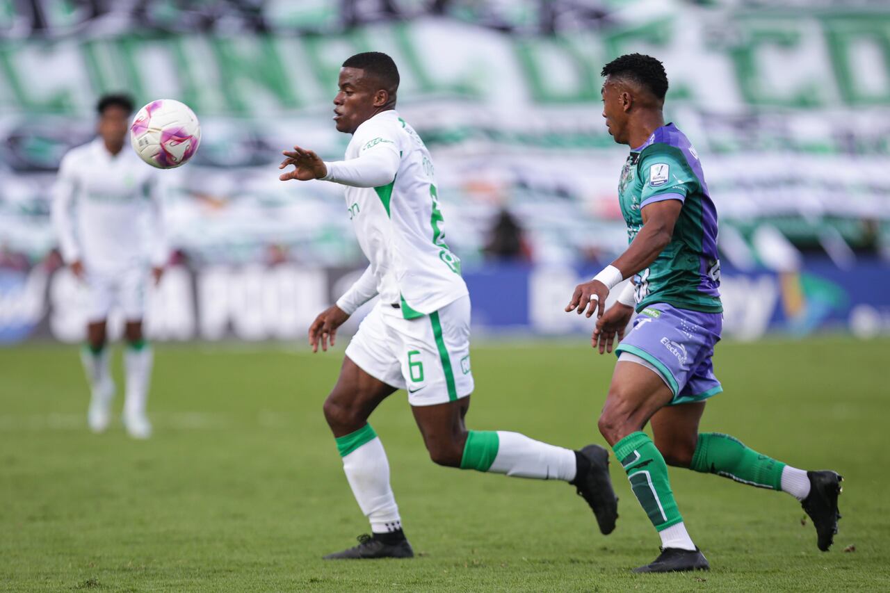 Bogotá. Octubre 27 de 2024. Fortaleza CEIF enfrenta a Atletico Nacional por encuentro válido de la Liga BetPlay II 2024 de la fecha 15, en el estadio Nemesio Camacho El Campin. (Colprensa - Cristian Bayona).