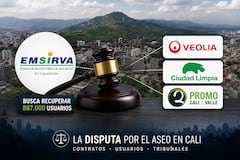 La disputa por los usuarios entre Emsirva y las empresas de aseo que hoy prestan el servicio en Cali se deberá resolver en las próximas semanas.