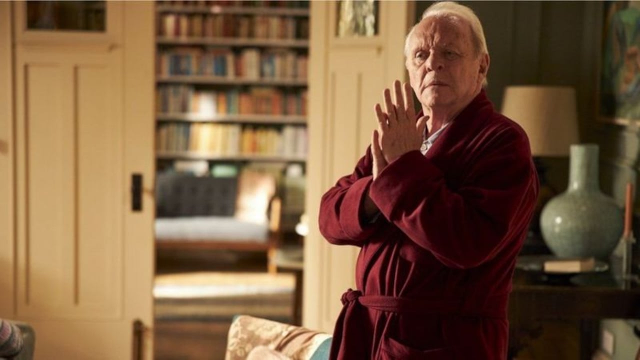 Anthony Hopkins recibió su sexta nominación a los Oscar por su papel en "El padre". BBC - SEAN GLEASON